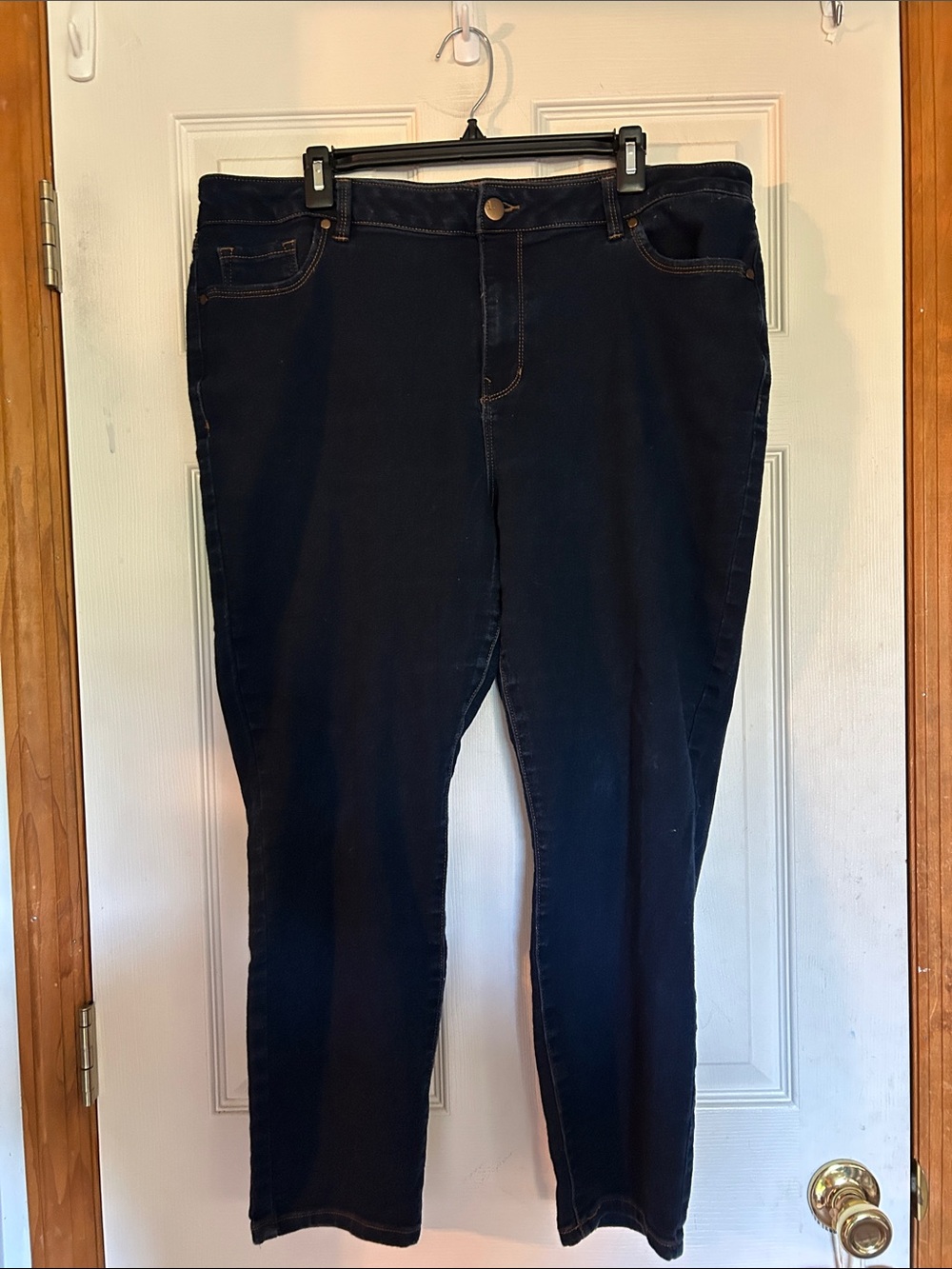 Women’s Dark Blue Stretch Skinny Jeans